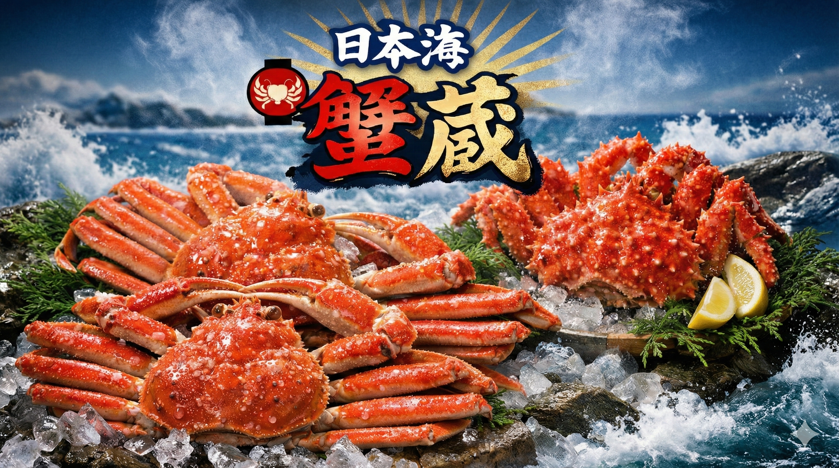 日本海 蟹蔵 豪快カニ祭り